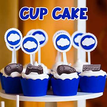 SAKOLLA Game Controller Cake Fondant Mould - Video Gamepad Silicone Mould for Candy, Chocolate, Cupcake Decoration, Resin, Clay