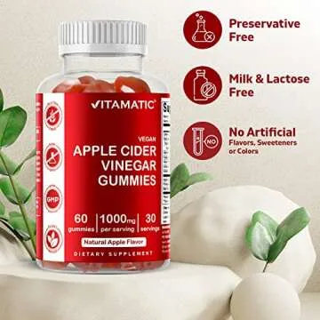 Vitamatic Apple Cider Vinegar Gummies for Detox & Weight Loss