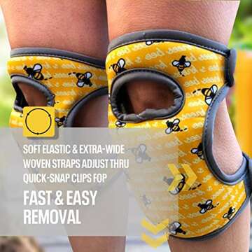 Bee's Knees Cleaning Knee Pads for Comfort and Style