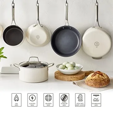Martha Stewart Lockton Premium Nonstick Cookware Set - 10 Piece