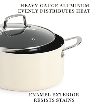 Martha Stewart Lockton Premium Nonstick Cookware Set - 10 Piece