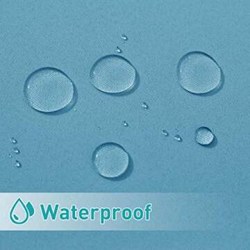 NICETOWN Waterproof Outdoor Curtains for Patios