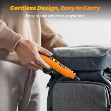 HARDELL Mini Cordless Rotary Tool Kit with 61 Accessories