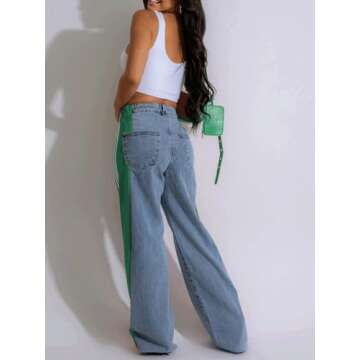 Stylish Angsuttc Women’s High Waisted Stretchy Jeans