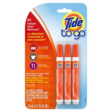 Tide To Go Instant Stain Remover 3 Count Portable Stain Removal