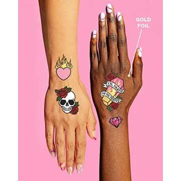xo, Fetti Bride or Die Bachelorette Temporary Tattoos - 48 Foil Styles | Til Death Do Us Party Bach Decoration, Bridesmaid Favor, Bride to Be Gift + Bridal Shower Supplies