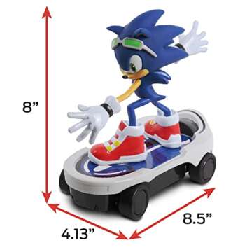 NKOK Sonic NKOK Free Rider R/C, Turbo Boost Feature: Goes from Fast to Super-Fast, Allows Children t...
