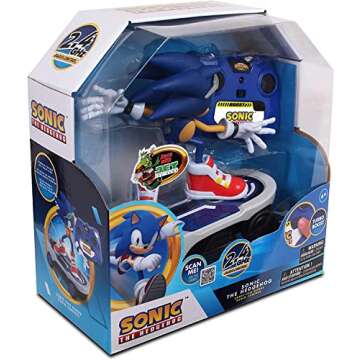 NKOK Sonic NKOK Free Rider R/C, Turbo Boost Feature: Goes from Fast to Super-Fast, Allows Children to Pretend to Drive and Have Fun at The Same Time, for Ages 6 and up