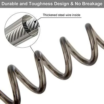 Blisstime Toddler Leash with Key Lock, Upgraded Anti Lost Wrist Link Baby Leash with 360 Degree Rotating Connector and Adjustable Bracelet for Babies Toddlers Child Kids (8.2ft/2.5m, Dark Gray)