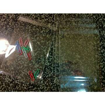 Buy UNIQUEPACKING Clear Resealable Bags - 100 Pack