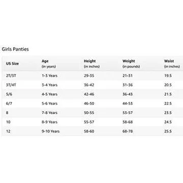 Family Feeling Little Girls Underwears Toddler Soft 100% Cotton Panties Little Girls' Undies Assorted Underwear (Pack of 6) Size 3T 4T