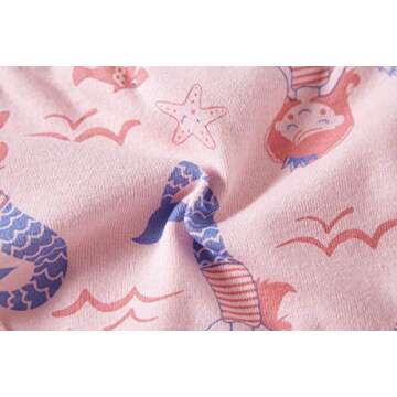 Family Feeling Little Girls Underwears Toddler Soft 100% Cotton Panties Little Girls' Undies Assorted Underwear (Pack of 6) Size 3T 4T