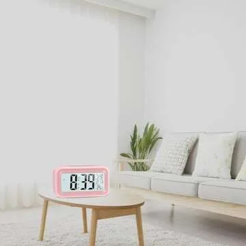 4.5" LED Digital Alarm Clock with Night Light