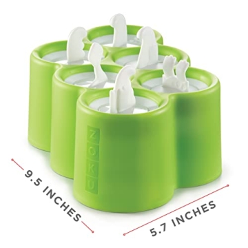 Zoku Dino Pop Molds - Easy-release Silicone Fun for Kids