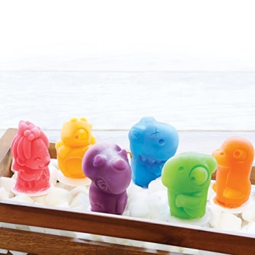 Zoku Dino Pop Molds - Easy-release Silicone Fun for Kids