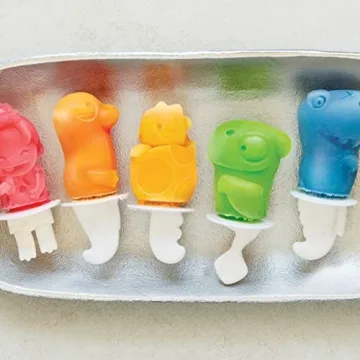 Zoku Dino Pop Molds - Easy-release Silicone Fun for Kids