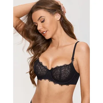 Dobreva Lace Balconette Bra for Comfortable All-Day Wear