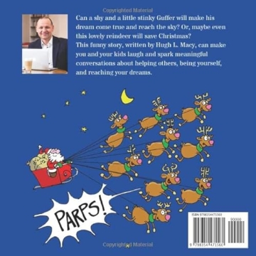 Gruffer the Farting Reindeer Funny Holiday Book for Kids