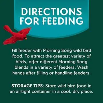 Morning Song Clean & Free Bird Food for All Birds