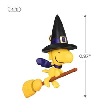 Hallmark Peanuts Mini Halloween Ornament 2024 - Witchy Woodstock