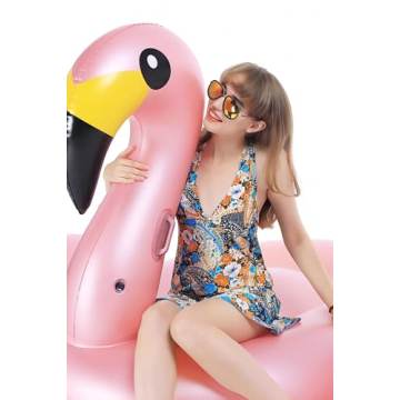 Giant Inflatable Flamingo Pool Float for Summer Fun