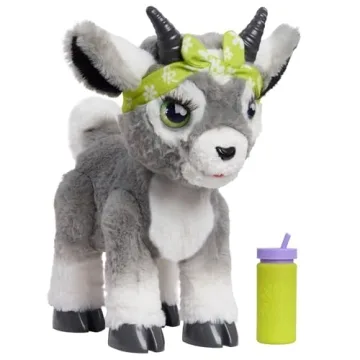 Just Play furReal Daisy The Yoga Goat Interactive Toy, 11-inch Realistic Plush, Kids Toys for Ages 4...