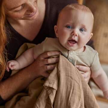 Huxie Swaddle Blanket - Organic Cotton - Swaddles for Newborns - Newborn Swaddle - Muslin Swaddle Bl...