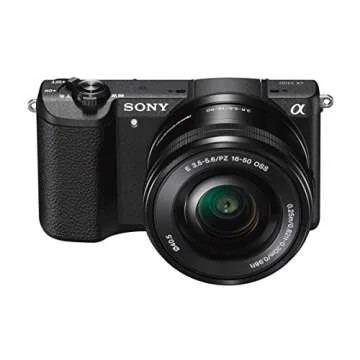 Sony a5100 16-50mm Mirrorless Digital Camera with 3-Inch Flip Up LCD (Black) (Renewed)