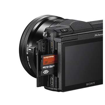 Sony a5100 16-50mm Mirrorless Digital Camera with 3-Inch Flip Up LCD (Black) (Renewed)