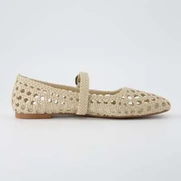 CUSHIONAIRE Women's Weston Mary Jane Flats for Comfort and Style