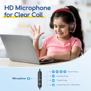 EarFun Kids Headphones with Microphone and Volume Limit