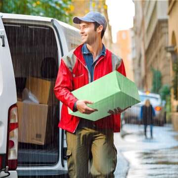 Famagic Poly Mailers, 200pc 10x13 Inch Shipping Bags, Chic Packaging Bags for Small Business, Tearproof and Waterproof Mailing Envelopes for Clothing Supplies, Self Seal Mailers Bags Mint Green