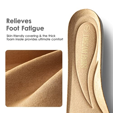 DREAM PAIRS Comfortable Ballet Flats for Women - Black