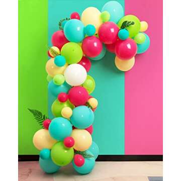 MOMOHOO Hot Pink Balloons 10Inch/5Inch - 70Pcs Gender Reveal Balloons Birthday Party Ballons, Premium Latex Balloons for Wedding Baby Shower Decoration, Valentines Balloons Pink for Bachelorette Party