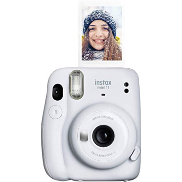 Fujifilm Instax Mini 11 Instant Camera in Ice White - Capture Moments Instantly!