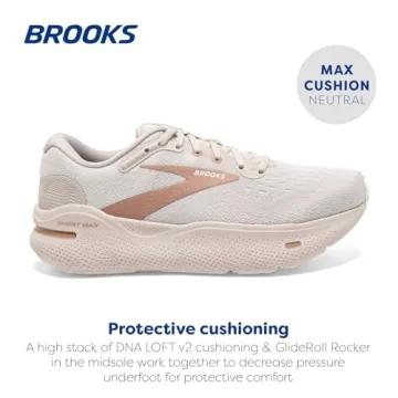 Brooks Ghost Max Running Walking Shoe for Women Comfort