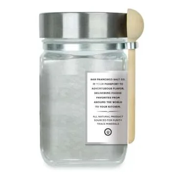 5 oz. Chef's Jar - Cyprus Flake Salt by San Francisco Salt Company