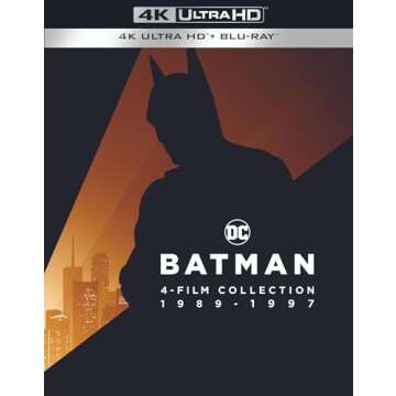 Batman 4K Film Collection: Ultimate Action & Adventure Bundle