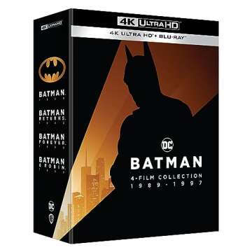 Batman 4K Film Collection - Ultimate Action Adventure Set