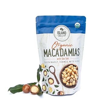 Island Harvest Organic Macadamia Nuts with Sea Salt