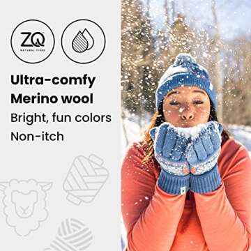 Smartwool SW019001010XS Merino 250 Glove Charcoal Heather XS