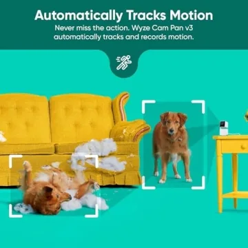 WYZE Cam Pan v3 - 1080p HD Smart Security Camera