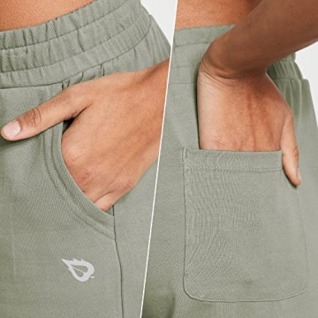 BALEAF Women's Cotton Joggers with Functional Pockets