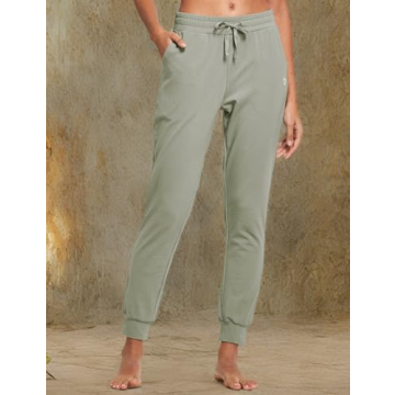 BALEAF Women's Cotton Joggers with Functional Pockets