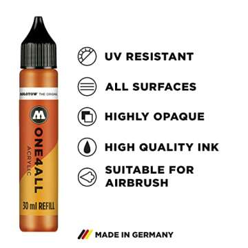 MOLOTOW ONE4ALL Acrylic Refill for Paint Markers 30ml