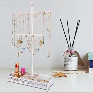 Elegant Jewelry Organizer | Meangood 3-in-1 Display Stand