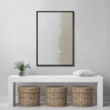 SIGNFORD Abstract Canvas Print Framed Art 24x36