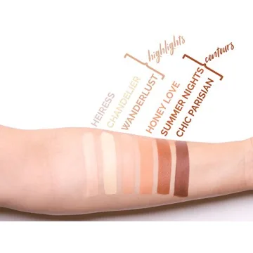 Aesthetica Cream Contour Makeup Kit - Vegan & Versatile