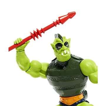 MOTU Whiplash Action Figure with 16 Joints and Comic Book