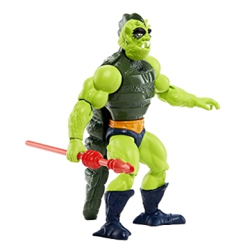 MOTU Whiplash Action Figure with 16 Joints and Comic Book